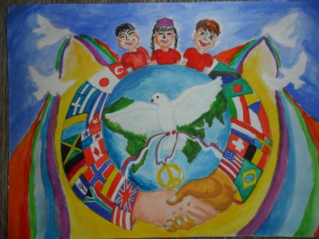 Вместе целая Страна рисунки