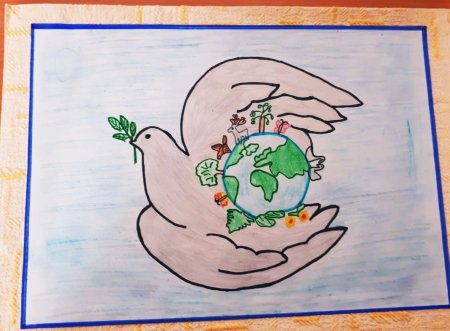 Рисунок на тему береги планету