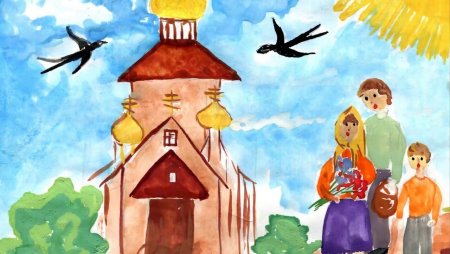 Православные традиции рисунки