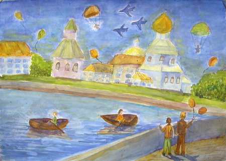 Чебоксары рисунок детский