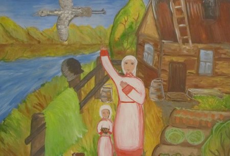 Рисунок на тему Чувашия