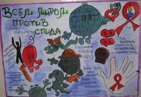 СПИД плакат
