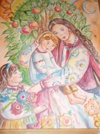 Семейные ценности рисунок