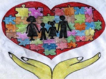 Семейные ценности рисунок