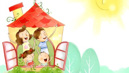 Фон для презентации семья