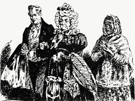 Иллюстрации к комедии горе от ума Грибоедова