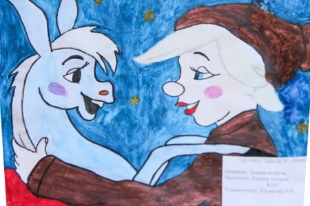 Рисование конек горбунок в подготовительной группе