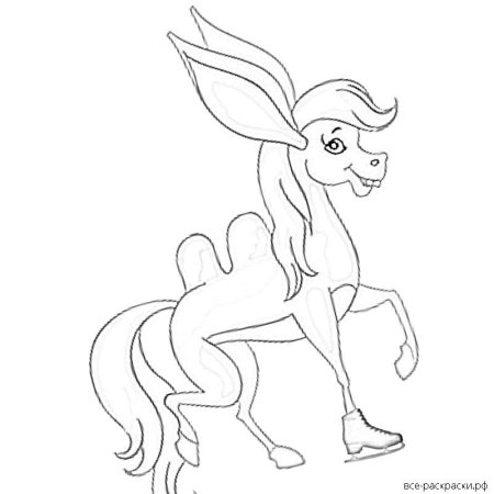 Конек горбунок рисунок