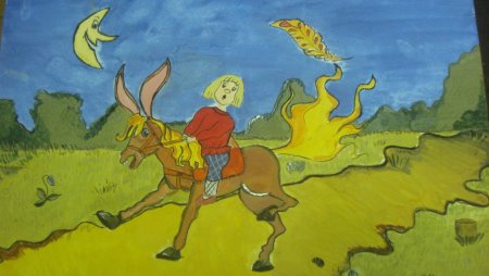 Конек горбунок рисунок