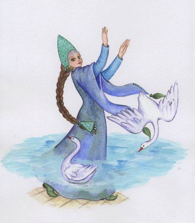 Детские рисунки к сказкам