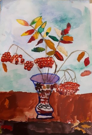 Осенний натюрморт для детей в детском саду