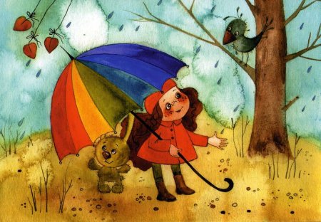 Художница Виктория Кирдий осень