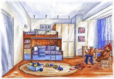 Квартира рисунок