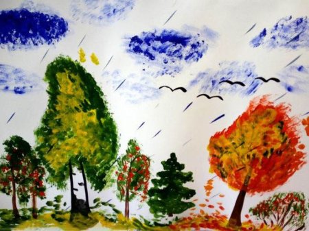 Рисунки на тему осенний Калейдоскоп