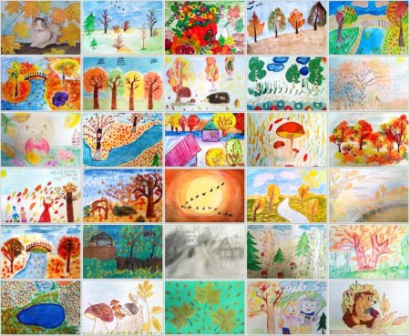 Осенний Калейдоскоп конкурс рисунков