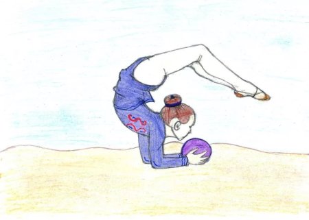 Рисунок на тему спорт