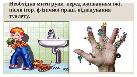 Мойте руки перед едой