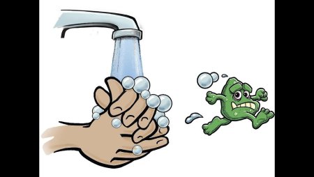 Чистые руки рисунок