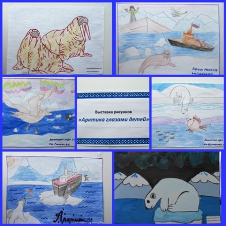 Рисунок на тему арктические пустыни