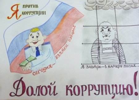 Плакаты о коррупции вместе против коррупции
