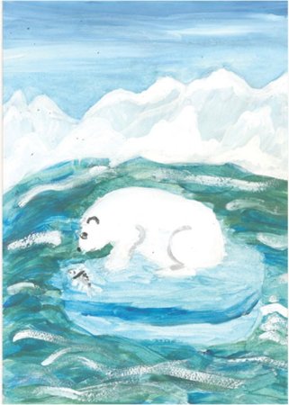 Арктика рисунок