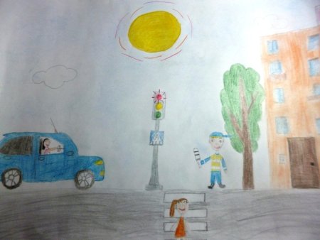 Рисунок моя мама водитель на конкурс