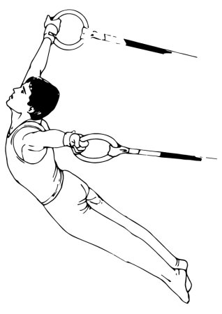 Раскраска спортивная олимпиада