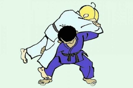 Рисунки дзюдо детские