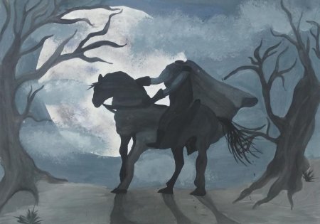 Сонная Лощина всадник без головы арт