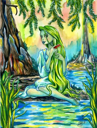 Рисунок Кикимора льдов