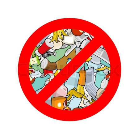 Экологический знак не мусорить