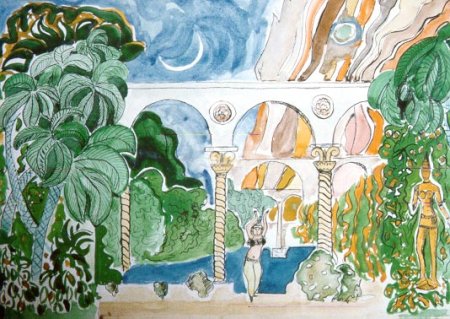 Рисунок Шамаханской царицы