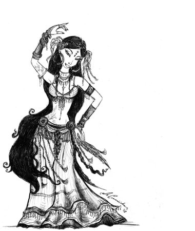 Разукрашки на восточную тему