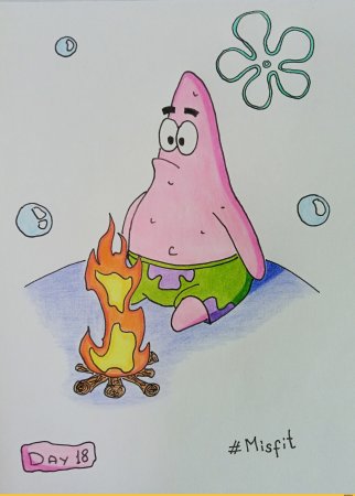 Как нарисовать Патрика легко