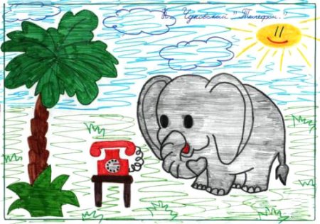 Рисование по сказке телефон