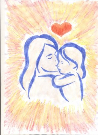 Рисунок мамы