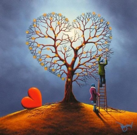 Романтичное дерево