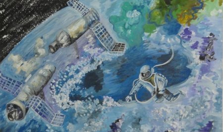 Рисование для детей космос