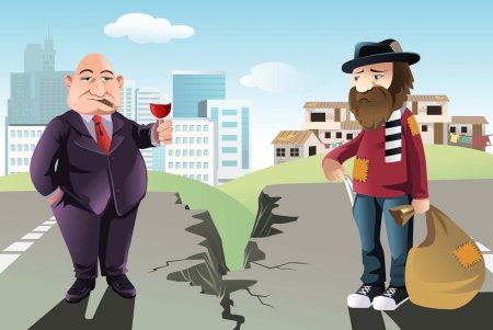 Разрыв между богатыми и бедными