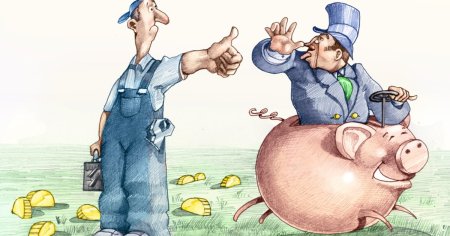 Богатство и бедность рисунок