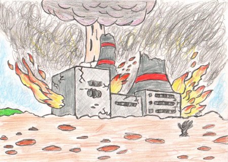 ЧС техногенного характера рисунок