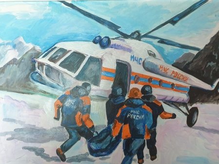 Тема рисования про МЧС