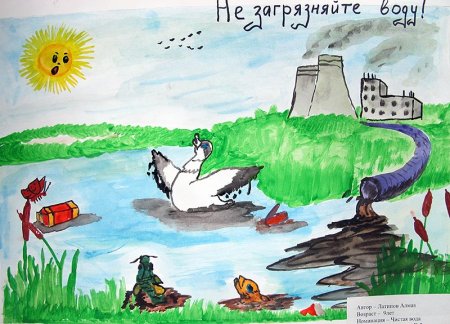 Плакат охрана родников