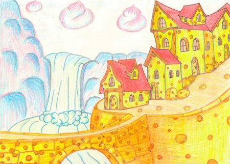 Сказочный город молочный