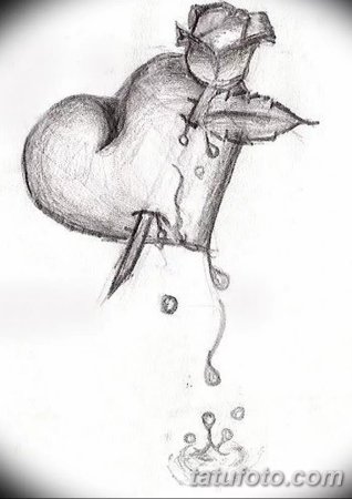 Рисунки карандашом грустные