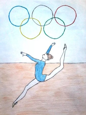 Спортивные рисунки