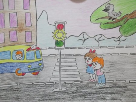 Безопасная дорога глазами детей