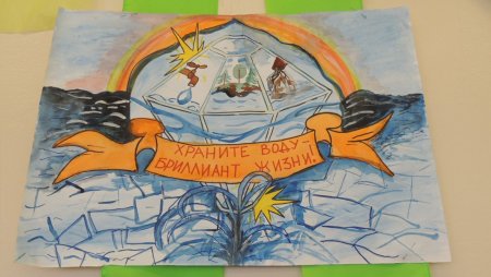 Плакат по защите воды