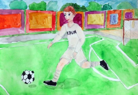 Рисунок на тему спорт