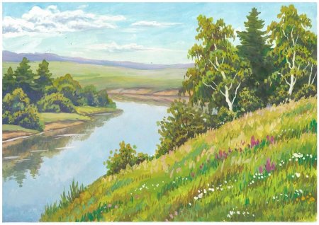 Пейзаж родной земли